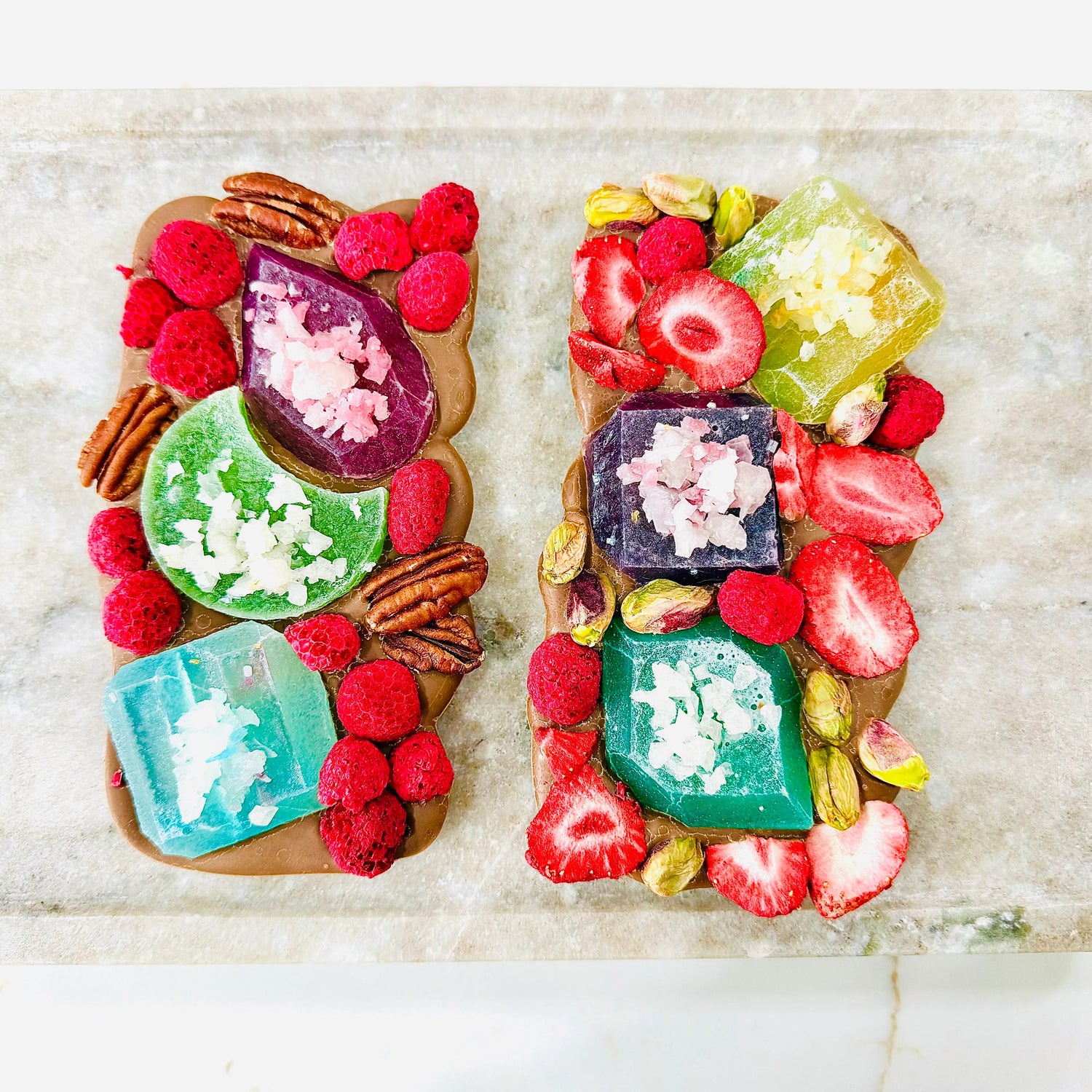 Silky Gem™ Crystal Candy Chocolate Bar