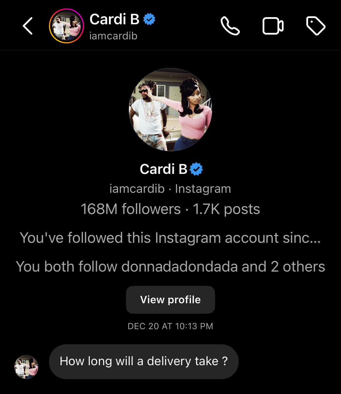 A Sweet Adventure: Delivering Silky Gem to Cardi B