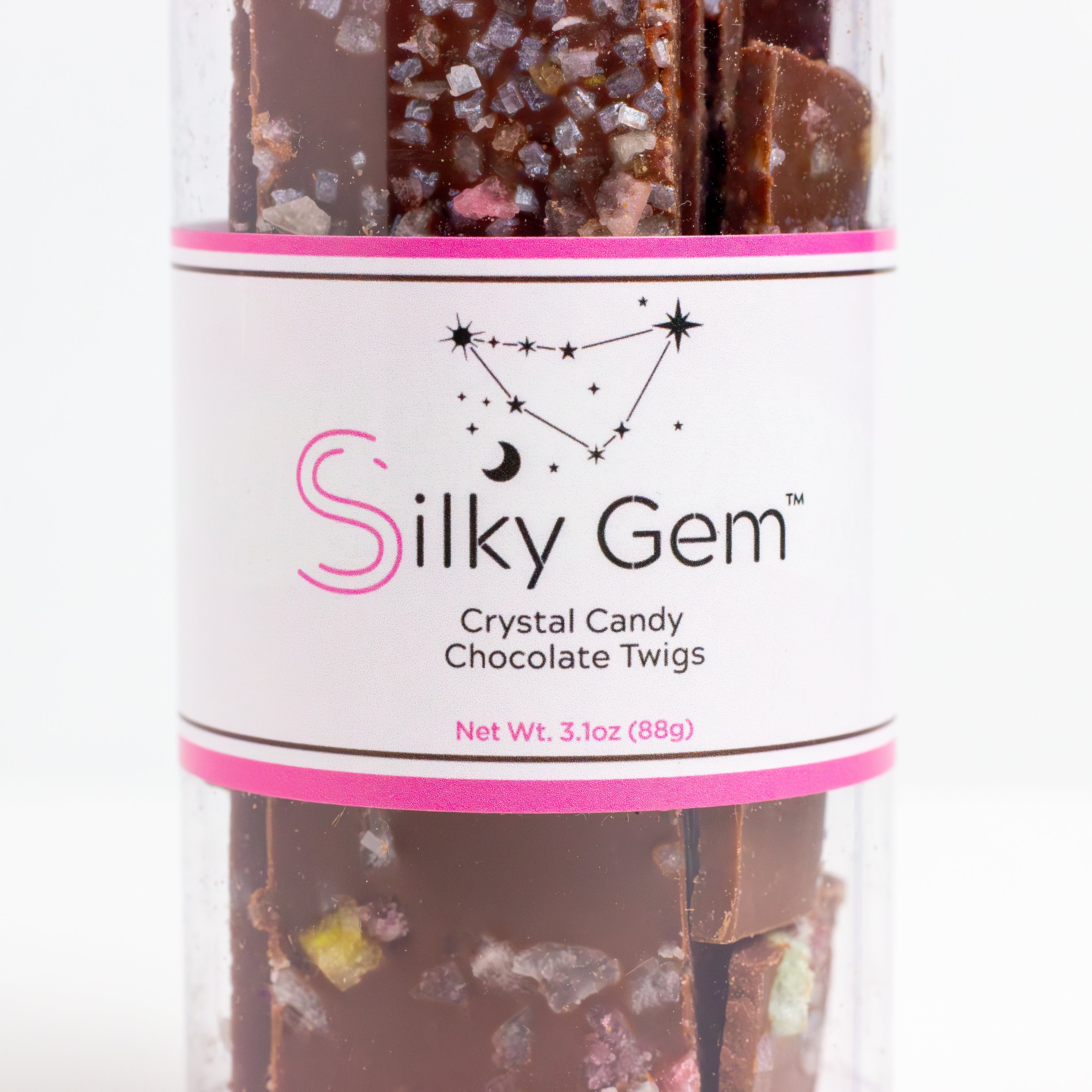 Silky Gem® Crystal Candy Chocolate Twigs