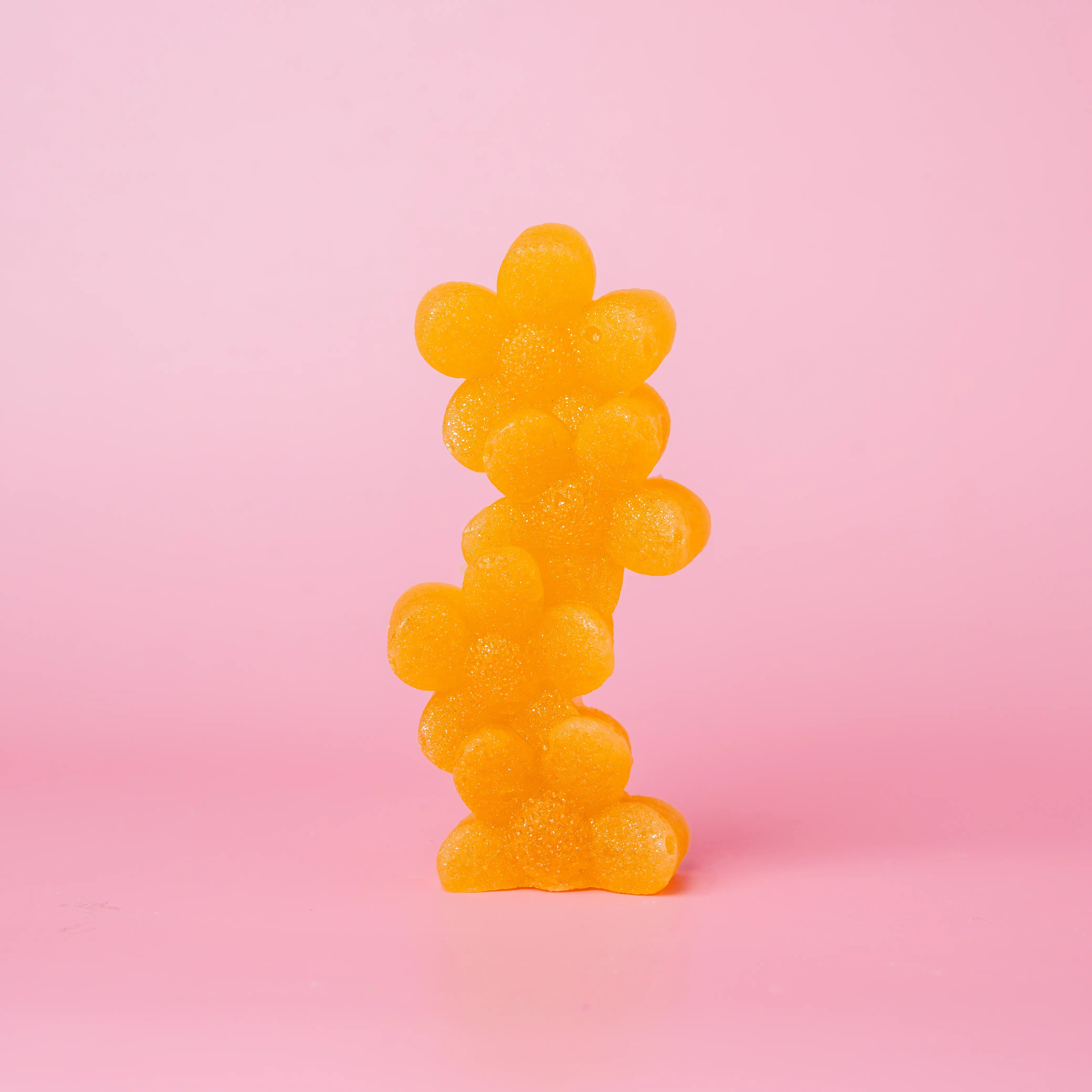 Passion fruit crystal candy
