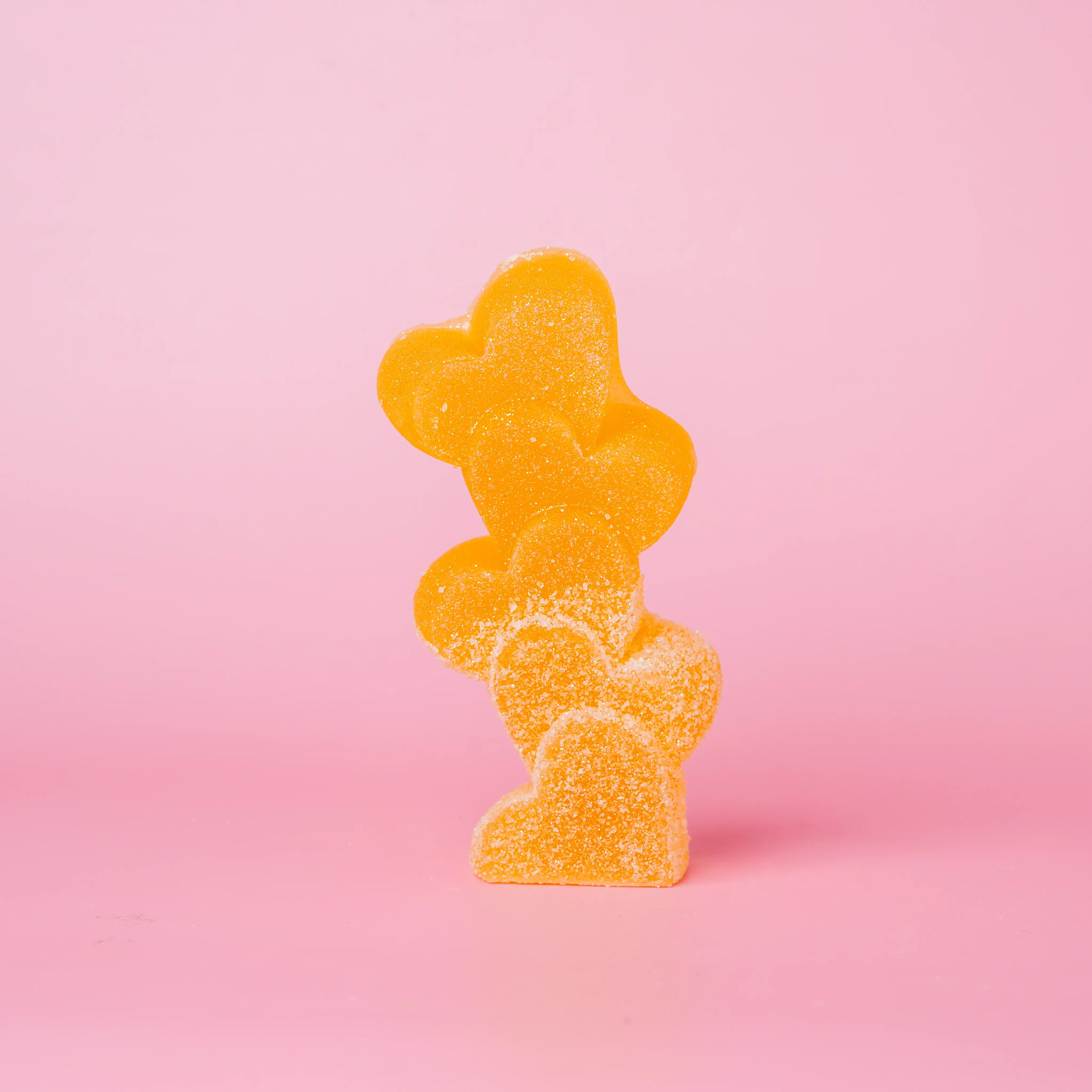 peach yuzu crystal candy