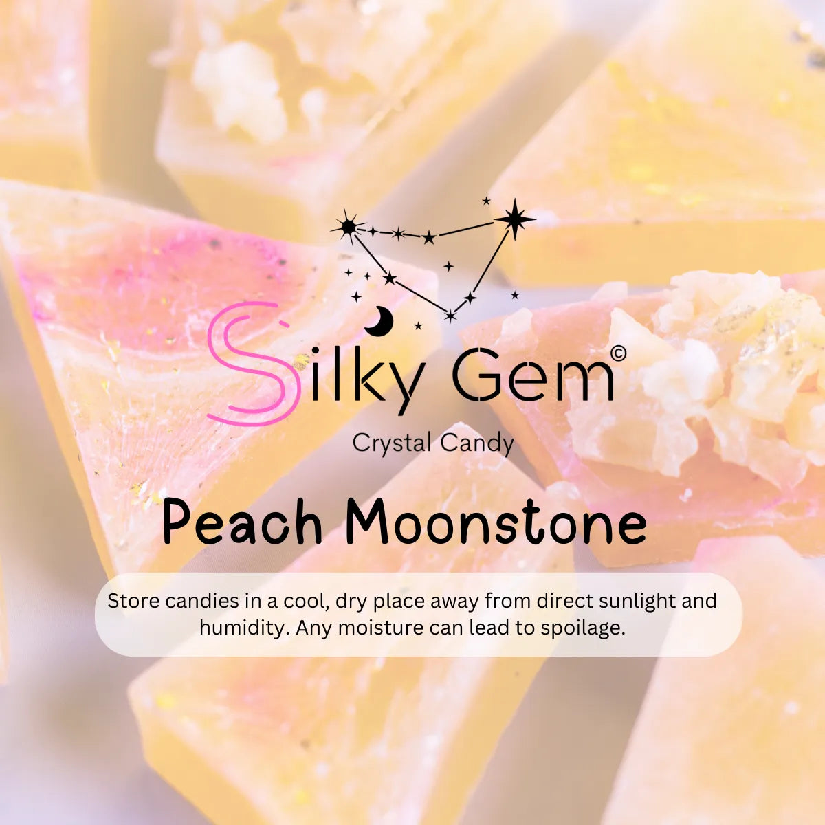 Silky Gem® Peach Moonstone