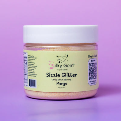 Silky Gem Sour Sizzle Glitter Collection crystal candy product image