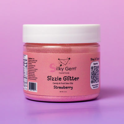 Silky Gem Sour Sizzle Glitter Collection crystal candy product image
